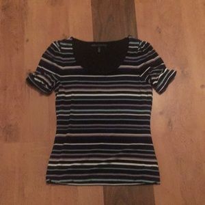 White House Black Market scoop neck tee